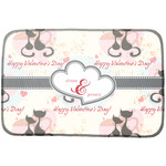 Cats in Love Dish Drying Mat (Personalized)