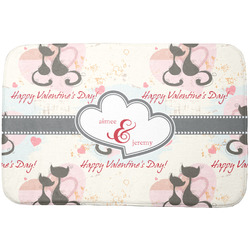 Cats in Love Dish Drying Mat (Personalized)