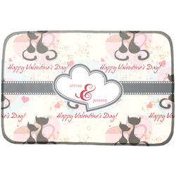 Cats in Love Dish Drying Mat (Personalized)