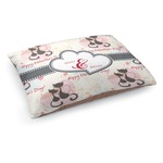 Cats in Love Dog Bed - Medium w/ Couple's Names