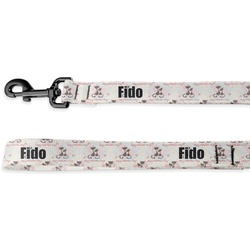 Cats in Love Deluxe Dog Leash (Personalized)