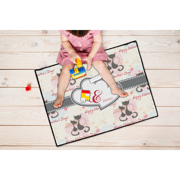 Cats in Love Door Mats - LIFESTYLE kid