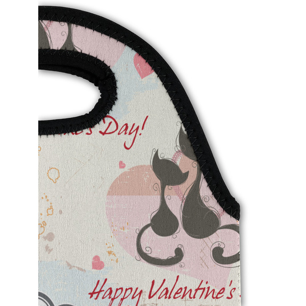 Cats in Love Double Wine Tote - Detail 1 (new)