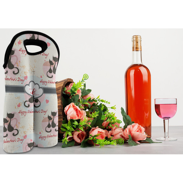 Cats in Love Double Wine Tote - LIFESTYLE (new)