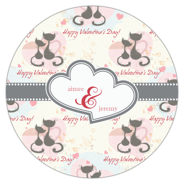 Cats in Love Drink Topper - Small - Single