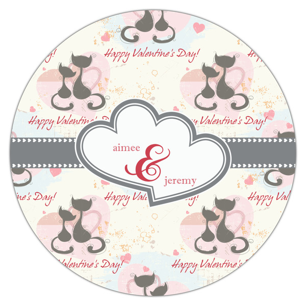Cats in Love Drink Topper - XLarge - Single