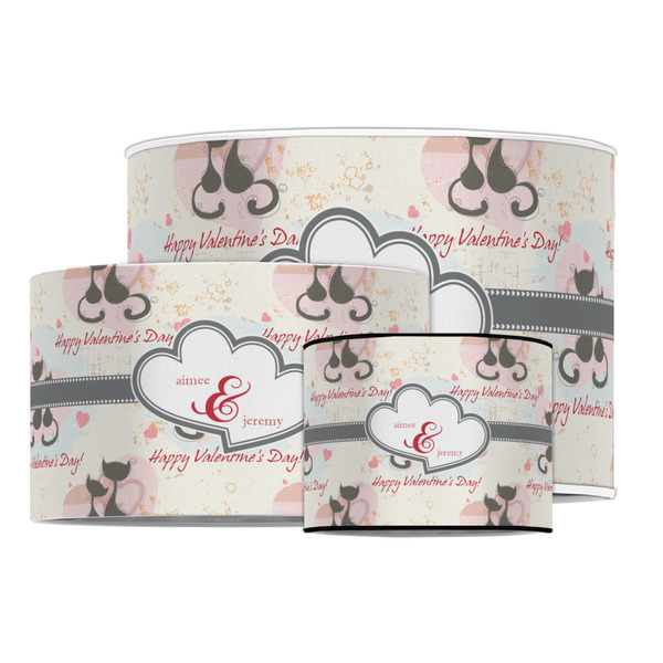 Cats in Love Drum Lampshades - MAIN