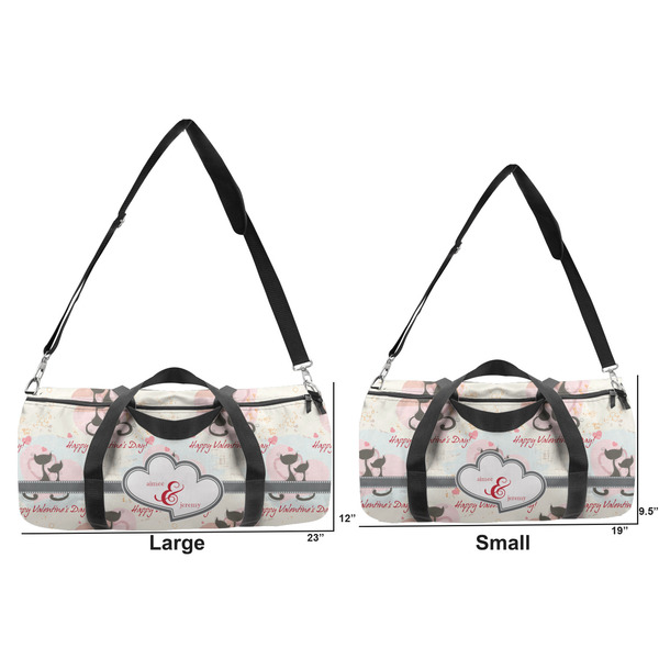 Cats in Love Duffle Bag Small and Large