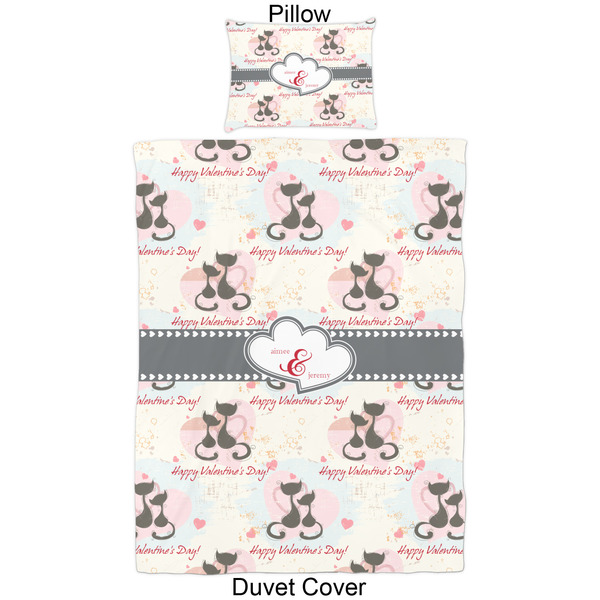Cats in Love Duvet Cover Set - Twin - Approval