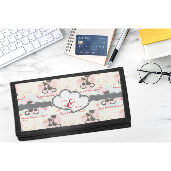 Cats in Love DyeTrans Checkbook Cover - LIFESTYLE