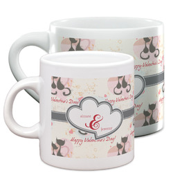 Cats in Love Espresso Cups (Personalized)
