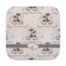 Cats in Love Face Towel (Personalized)