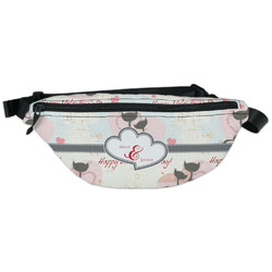 Cats in Love Fanny Pack - Classic Style (Personalized)