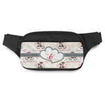 Cats in Love Fanny Pack - Modern Style (Personalized)