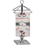 Cats in Love Finger Tip Towel - Full Print (Personalized)