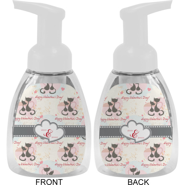 Cats in Love Foam Soap Bottle Approval - White