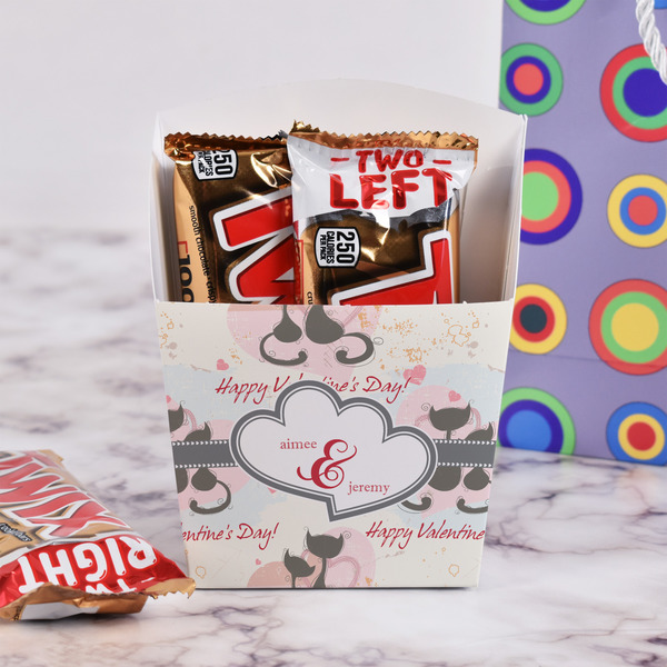 Cats in Love French Fry Favor Box - w/ Treats View