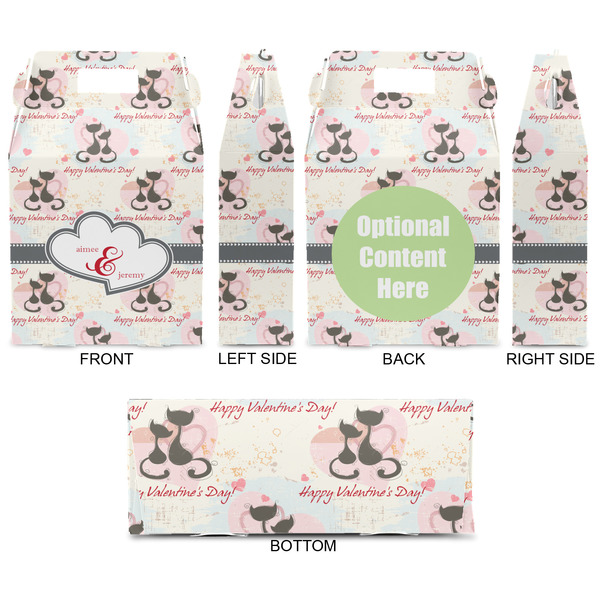 Cats in Love Gable Favor Box - Approval