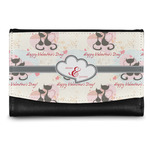 Cats in Love Genuine Leather Women's Wallet - Small (Personalized)