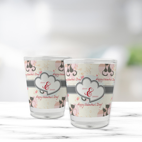 Cats in Love Glass Shot Glass - Standard - LIFESTYLE