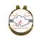 Cats in Love Golf Ball Hat Marker Hat Clip - Front & Back