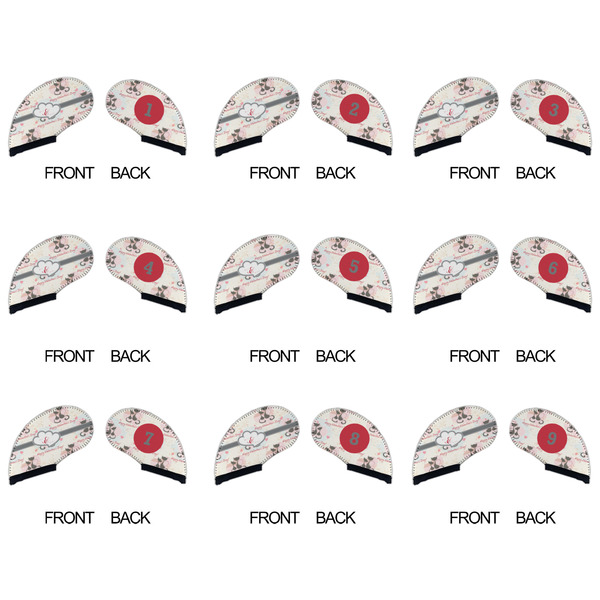 Cats in Love Golf Club Covers - APPROVAL (set of 9)