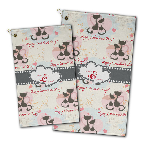 Cats in Love Golf Towel - PARENT (small and large)