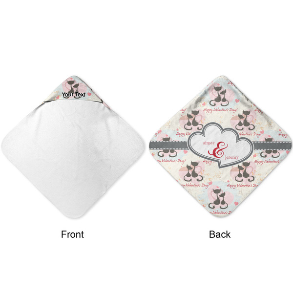 Cats in Love Hooded Baby Towel- Approval