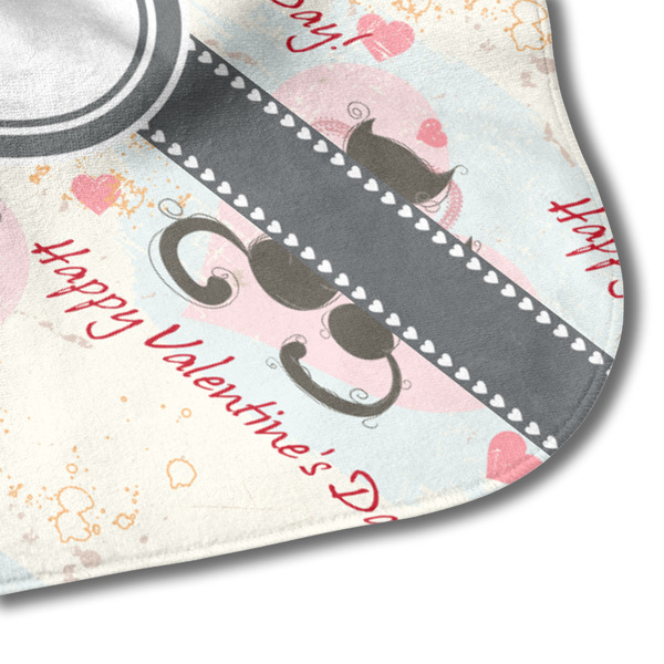 Cats in Love Hooded Baby Towel- Detail Corner