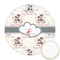 Cats in Love Printed Cookie Topper - 2.5" (Personalized)
