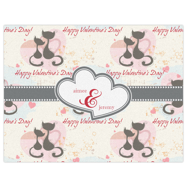 Cats in Love Indoor / Outdoor Rug - 6'x8' - Front Flat