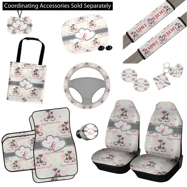 Cats in Love Interior Car Accessories