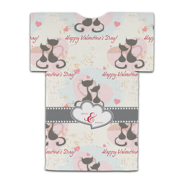 Cats in Love Jersey Bottle Cooler - BACK (flat)