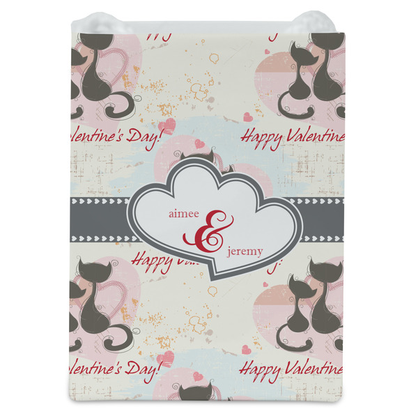 Cats in Love Jewelry Gift Bag - Gloss - Front