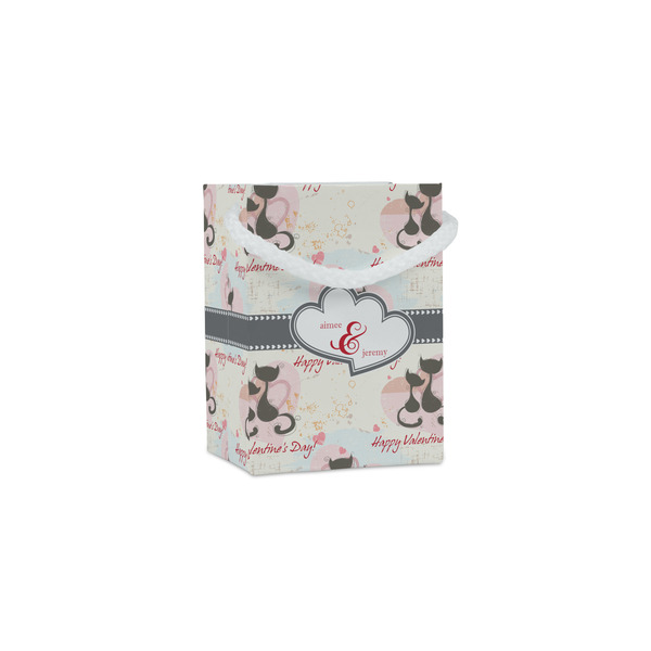Custom Cats in Love Jewelry Gift Bags (Personalized)