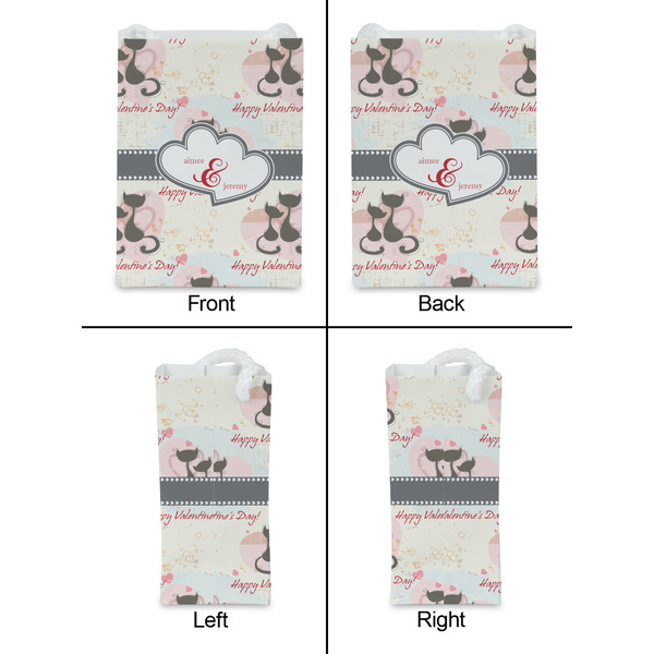 Cats in Love Jewelry Gift Bag - Matte - Approval