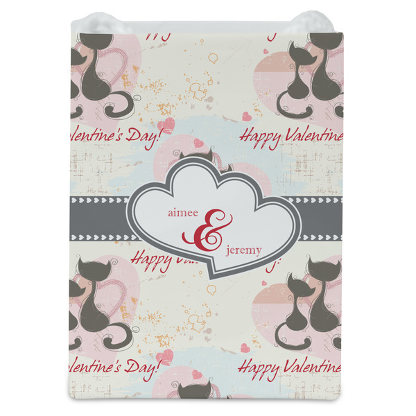 Cats in Love Jewelry Gift Bag - Matte - Front