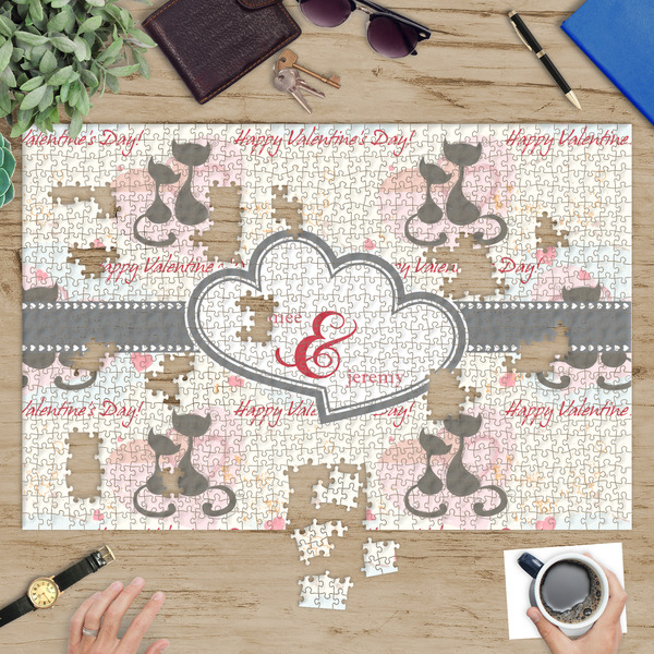 Cats in Love Jigsaw Puzzle 1014 Piece - In Context