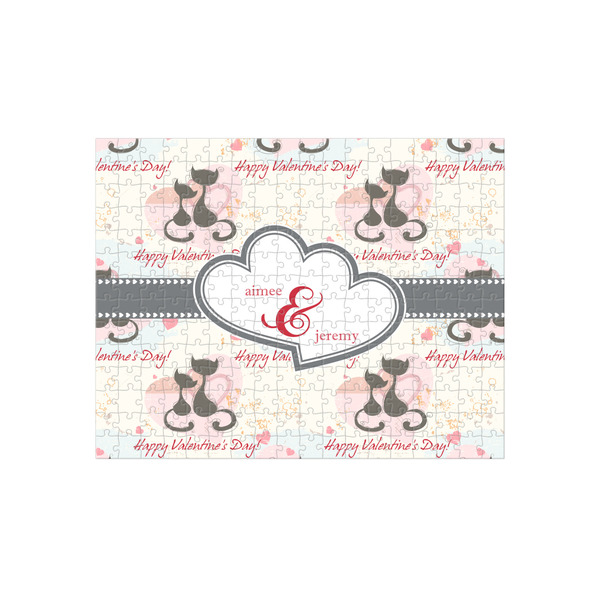 Custom Cats in Love 252 pc Jigsaw Puzzle (Personalized)