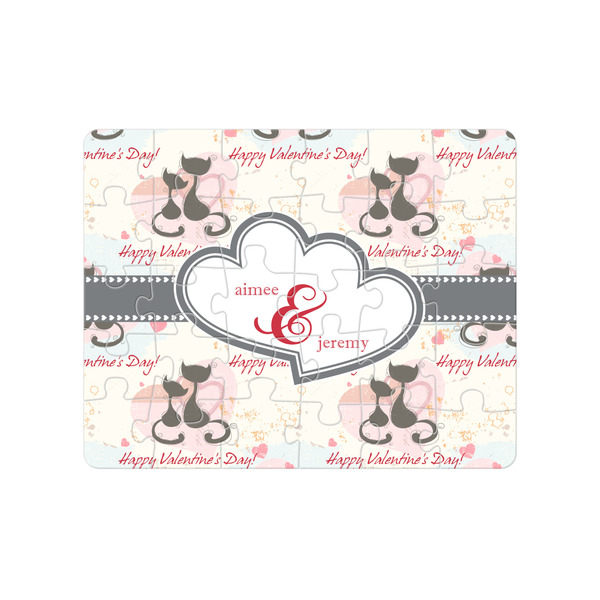 Custom Cats in Love Jigsaw Puzzles (Personalized)