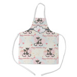 Cats in Love Kid's Apron w/ Couple's Names