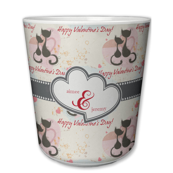 Custom Cats in Love Plastic Tumbler 6oz (Personalized)