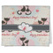 Cats in Love Kitchen Towel - Poly Cotton - Folded Half