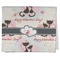 Cats in Love Kitchen Towel - Poly Cotton w/ Couple's Names