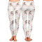 Cats in Love Ladies Leggings - Front and Back