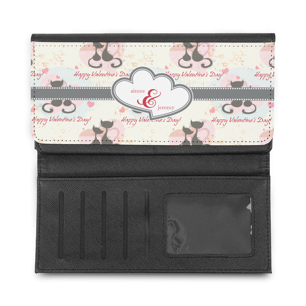 Cats in Love Ladies Wallet - Half Way Open