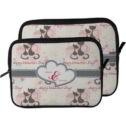 Cats in Love Laptop Sleeve / Case (Personalized)