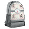 Cats in Love Large Backpack - Gray - Angled View