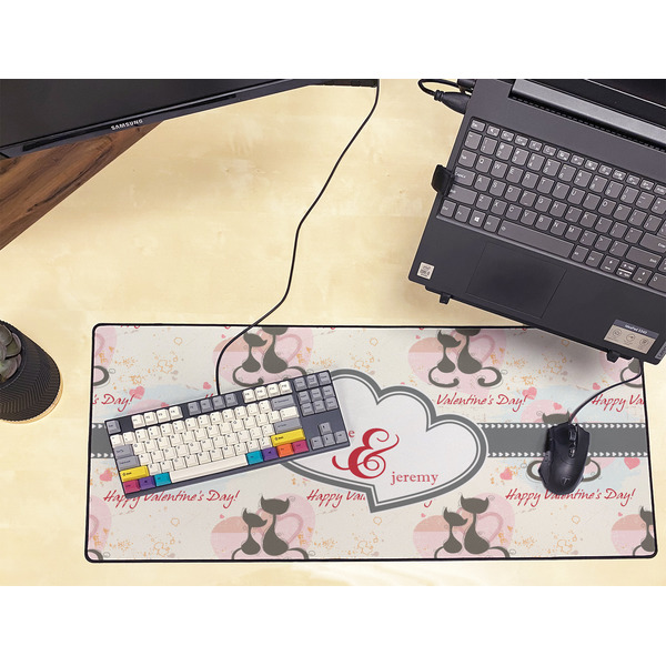 Cats in Love Large Gaming Mats - LIFESTYLE