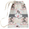 Cats in Love Large Laundry Bag - Front View